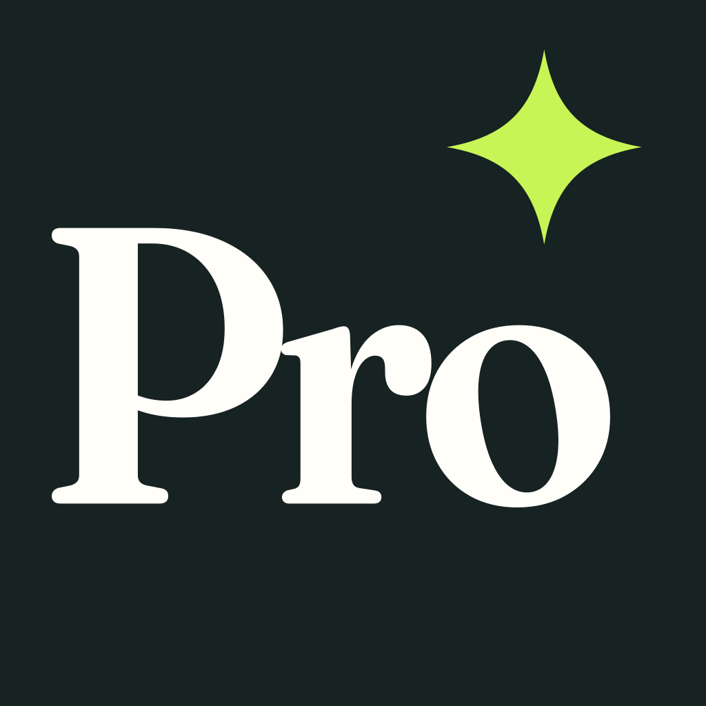 Pro App Store icon preview